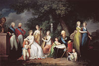 Keluarga Pavel, oleh Gerhard von Kügelgen