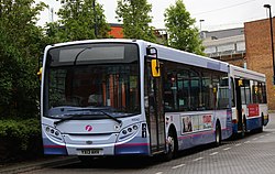 First Essex bus 44542 (YX13 AHV), 12 May 2013 (cropped).jpg