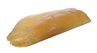 Foie gras entier cru et paré