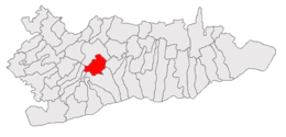 Frăsinet – Mappa