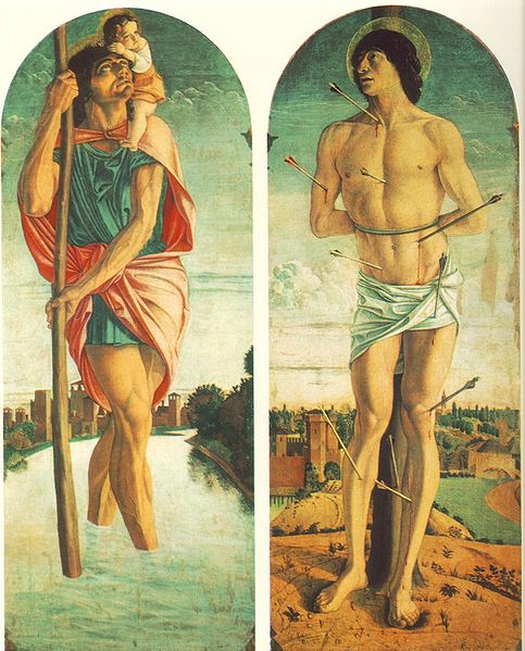 483px Giovanni Bellini   Polittico di St Vincenzo Ferreri   detail