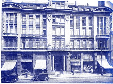 The Hotel Astoria in the 1920s