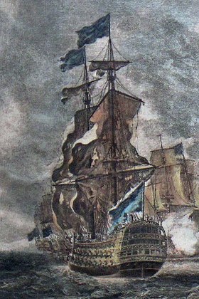 illustration de HMS Namur (1756)