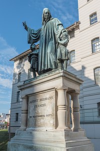 Monument à Francke (1829), Halle-sur-Saale.