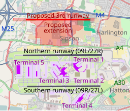 Heathrow Airport map with third runway.svg 23:20, 5 September 2012