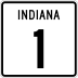 State Road 1 marker