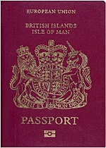 Isle of Man passport prior to 2020