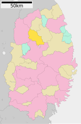 Iwate – Mappa