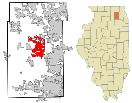Kane County Illinois incorporated and unincorporated areas Campton Hills highlighted.svg