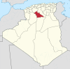 Laghouat in Algeria.svg