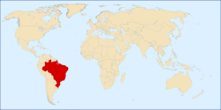 Географічне положення Бразилії