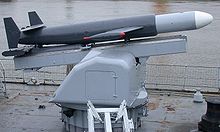 A Malafon torpedo-carrying missile of the 1960s Maille-Braize-14.jpg