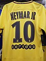 Maillot extérieur du PSG 2017-2018 Neymar.