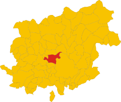 Lokasi Torrecuso di Provinsi Benevento