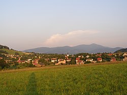 Metylovice, view from north-west