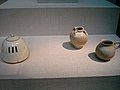 Miniature stoneware items, 7th to 8th century, Tang Dynasty