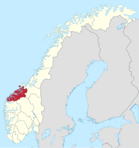 Localisation de Møre og Romsdal