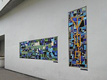 Mosaik. Rasamon 1955. Von Carlo König (1900–1970), Kunstkredit Basel-Stadt