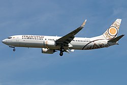 Boeing 737-800 der Myanmar National Airlines