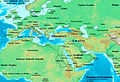 Macedonian Empire (336-323 BC) in 323 BC.