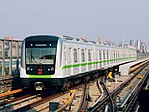 NE. Vlak D51 linky metra Wuhan 4.jpg