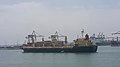 MV Rubymar in port in 2020 (then under name Ikaria Island)