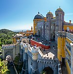 Fachada del Palacio Nacional da Pena.