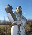 Skulptur des Hl. Franz von Assisi, (18. Jh.) in Riol