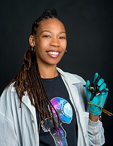 Sabrina Nicole Thompson s kamerou CubeSat (2017)