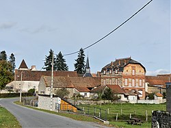 Skyline of Saint-Julien-le-Châtel