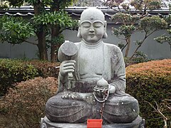 Sitzender Jizō