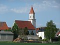 Schelldorf Kirche von SW