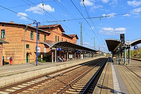 Bahnhof Lübbenau (Spreewald), 2016