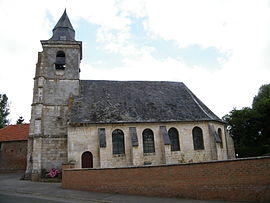 The church in Lanches-Saint-Hilaire