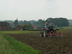 Steenvoorde vue des chemins de randonnée.