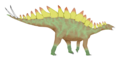 Stegosaurus ungulatus је диносаурус из породице Stegosauridae.