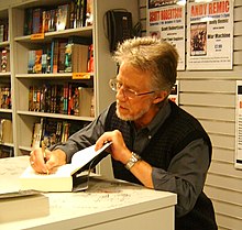 Stephen R. Donaldson on a 2007 book tour.