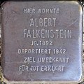 Stolperstein Siegburg Kronprinzenstraße 11 Albert Falkenstein