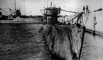 Інтернована U-977 в порту Мар-дель-Плата. 1945 р.