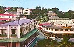 Le centre de Suva dans les années 1950.