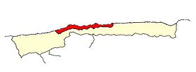 Map of Litoral Varguense conurbation