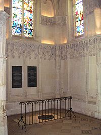 Tumba de Leonardo da Vinci, Castillo de Amboise (Francia)