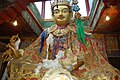 Hauptstatue der Klosters Tradün Tse: Padmasambhava.