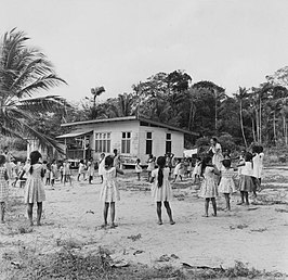 school in Bigiston, 1964