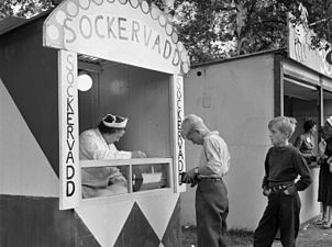 Barnens dag i Vasaparken, 1957.