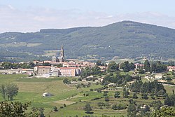 Skyline of Vernoux-en-Vivarais