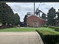 View of the old boiler room, now the Mockingbird Theater