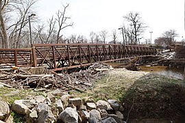 West Hyattsville Metro footbridge