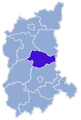 Localisation de Powiat de Świebodzin