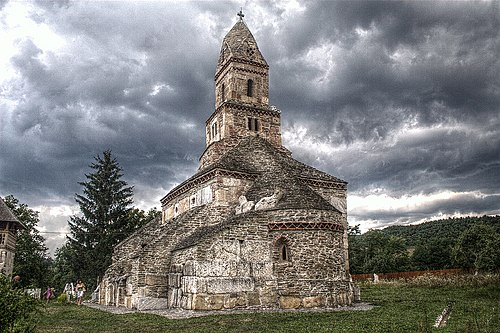 XIII century church from Densuş